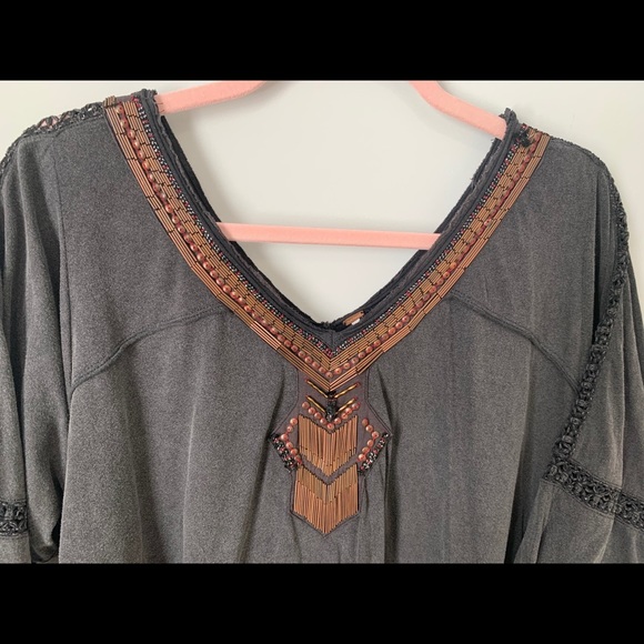 Beaded Flowy Top - Picture 7 of 10